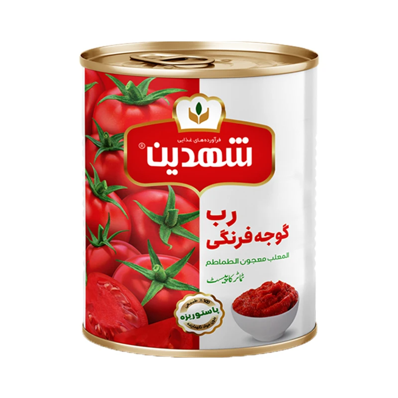 خرید رب گوجه فرنگی شهدین 800 گرم + بهترین قیمت